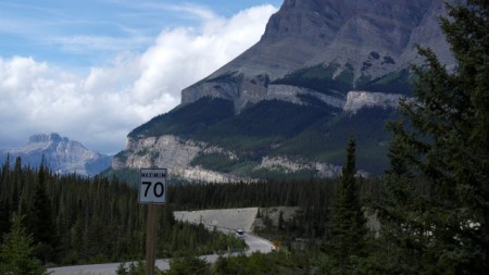 Sur la route - La promenade des glaciers