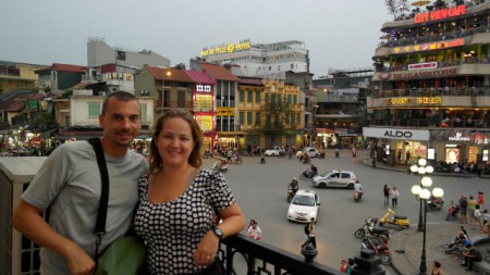 La folie de Hanoi, place centrale